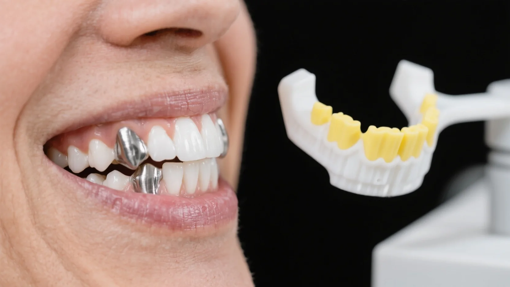 3D-Printed Implant Customization: Patient-Specific Jawline Design and Titanium vs PEEK Materials Comparison