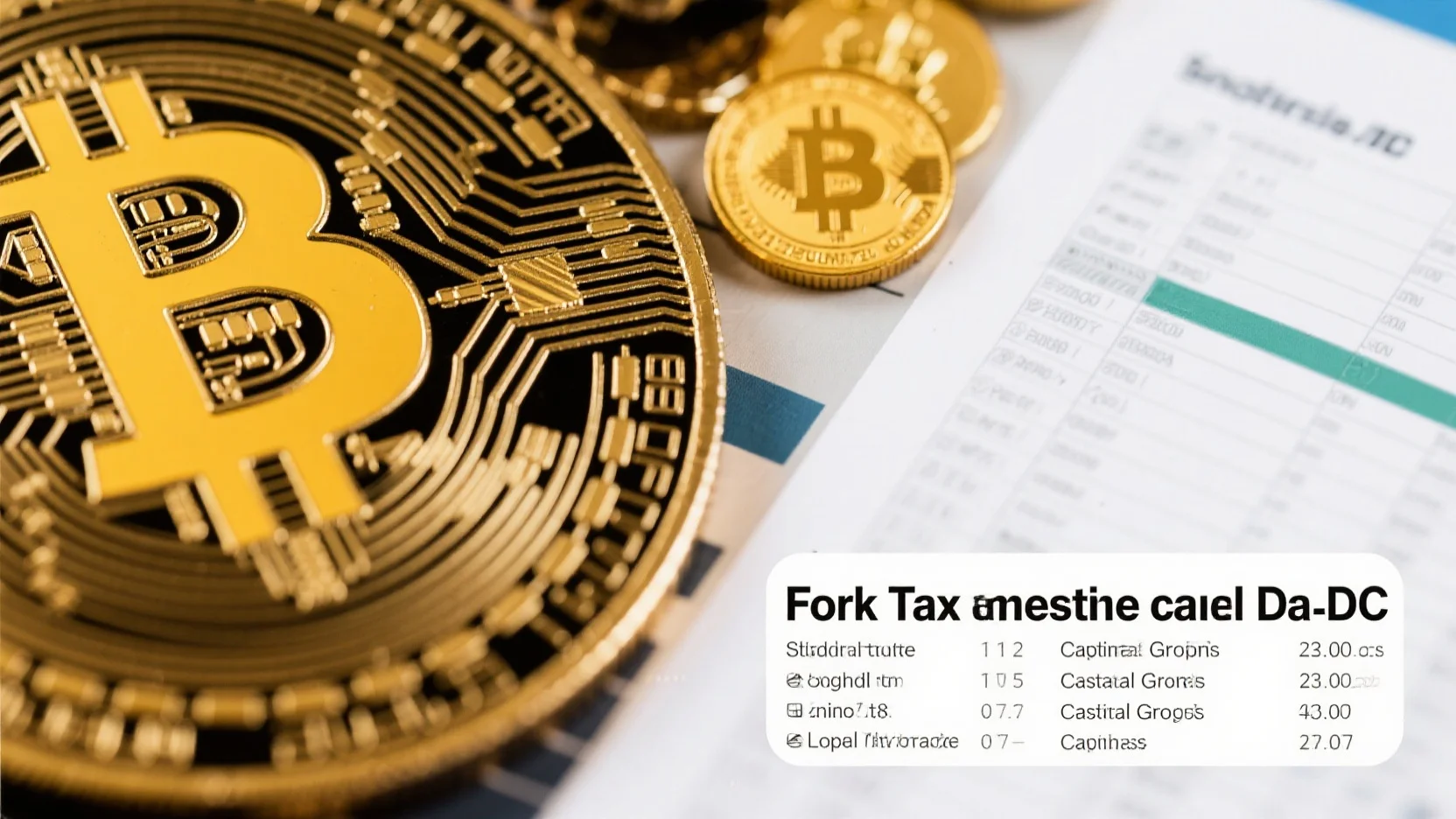 Comprehensive Guide: Crypto Fork Tax Treatment, Staking Rewards Cost Basis & Schedule D Capital Gains