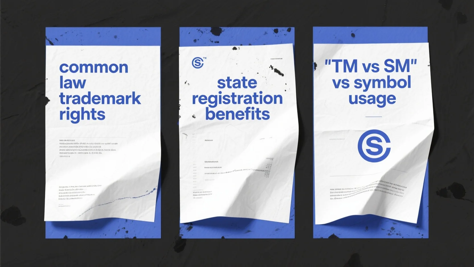Unveiling Common Law Trademark Rights, State Registration Benefits, and Proper Use of TM, SM, ® Symbols