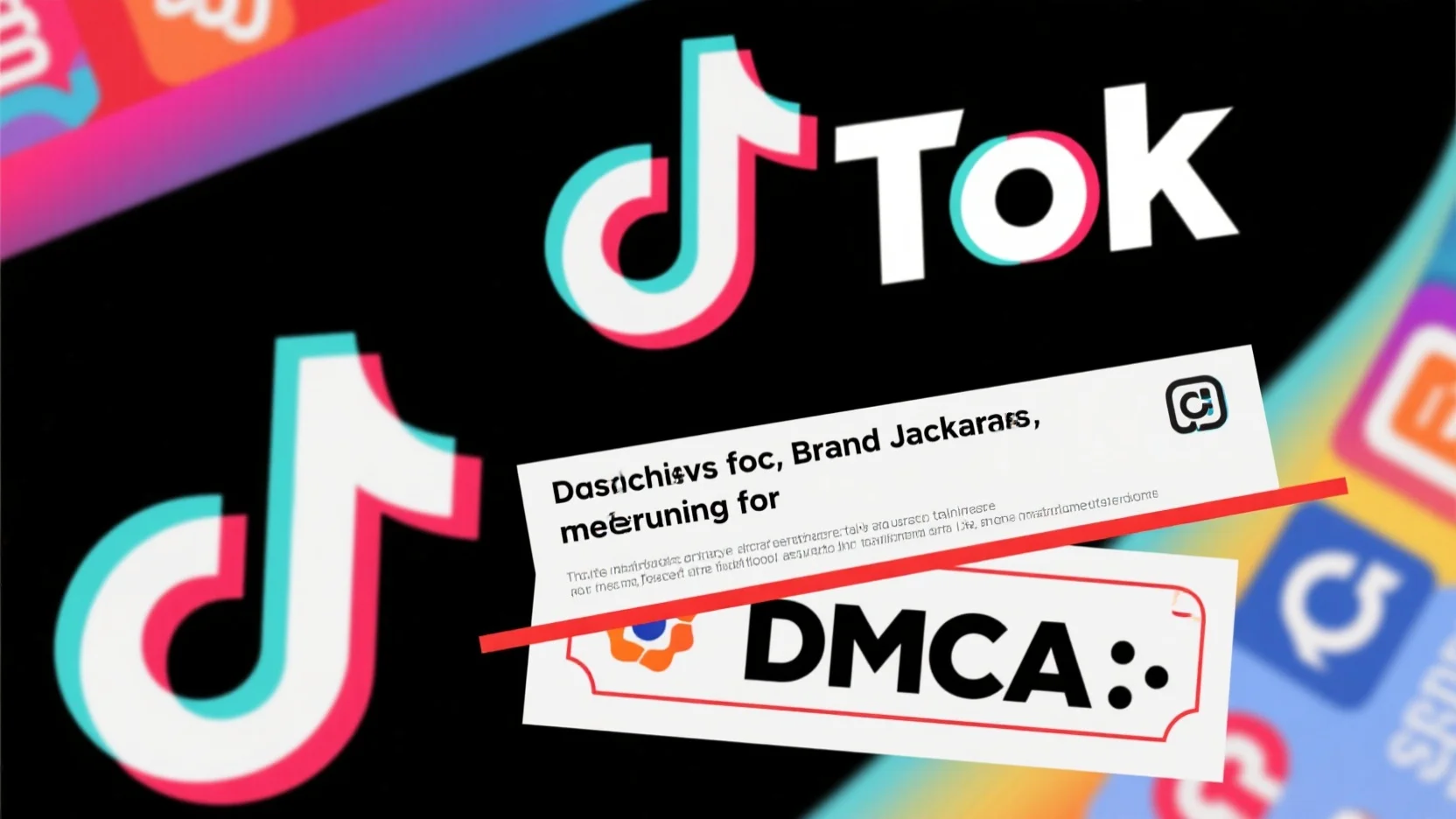 TikTok Shop Trademark Enforcement: Combating Social Media Brandjacking with DMCA Takedown